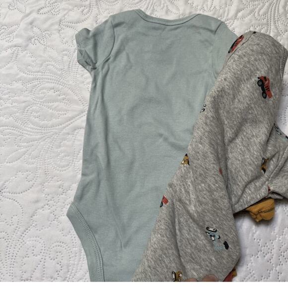 NWT Carter's 5 Piece Transportation Bodysuit Bundle 3m - Picture 9 of 10